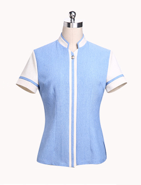 重庆短袖女式保洁工服订做