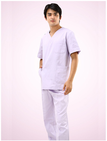 重庆定做粉色手术服,纯棉手术服加工厂家